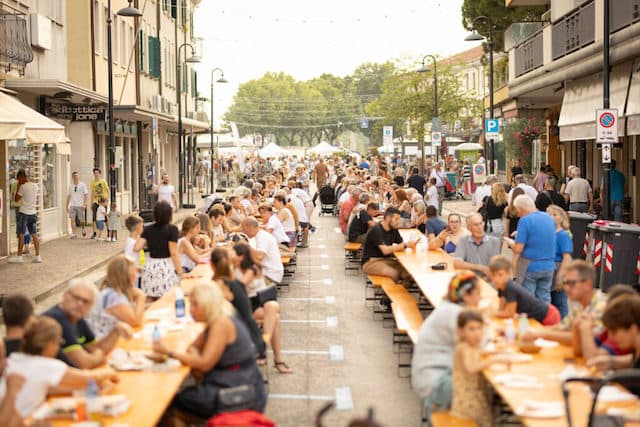 Abendessen der Contrade