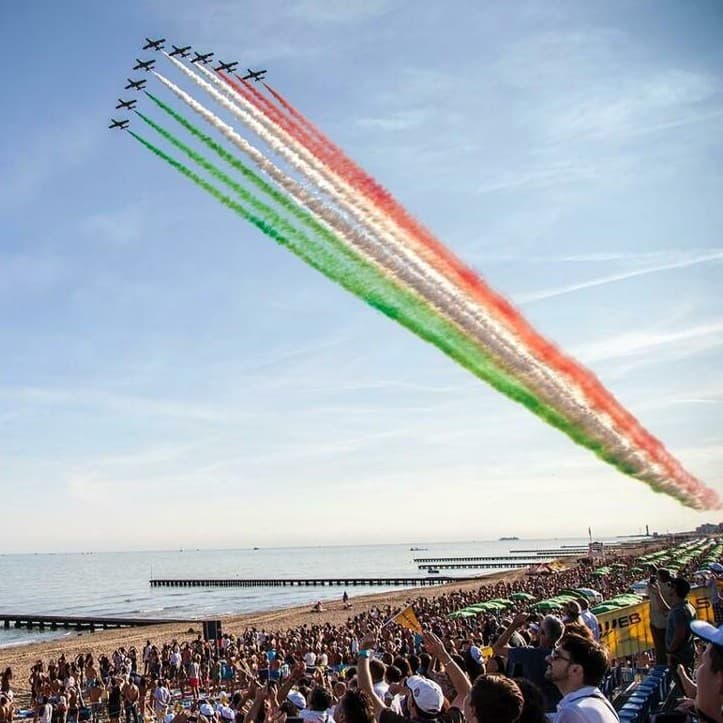 Frecce tricolori a Jesolo