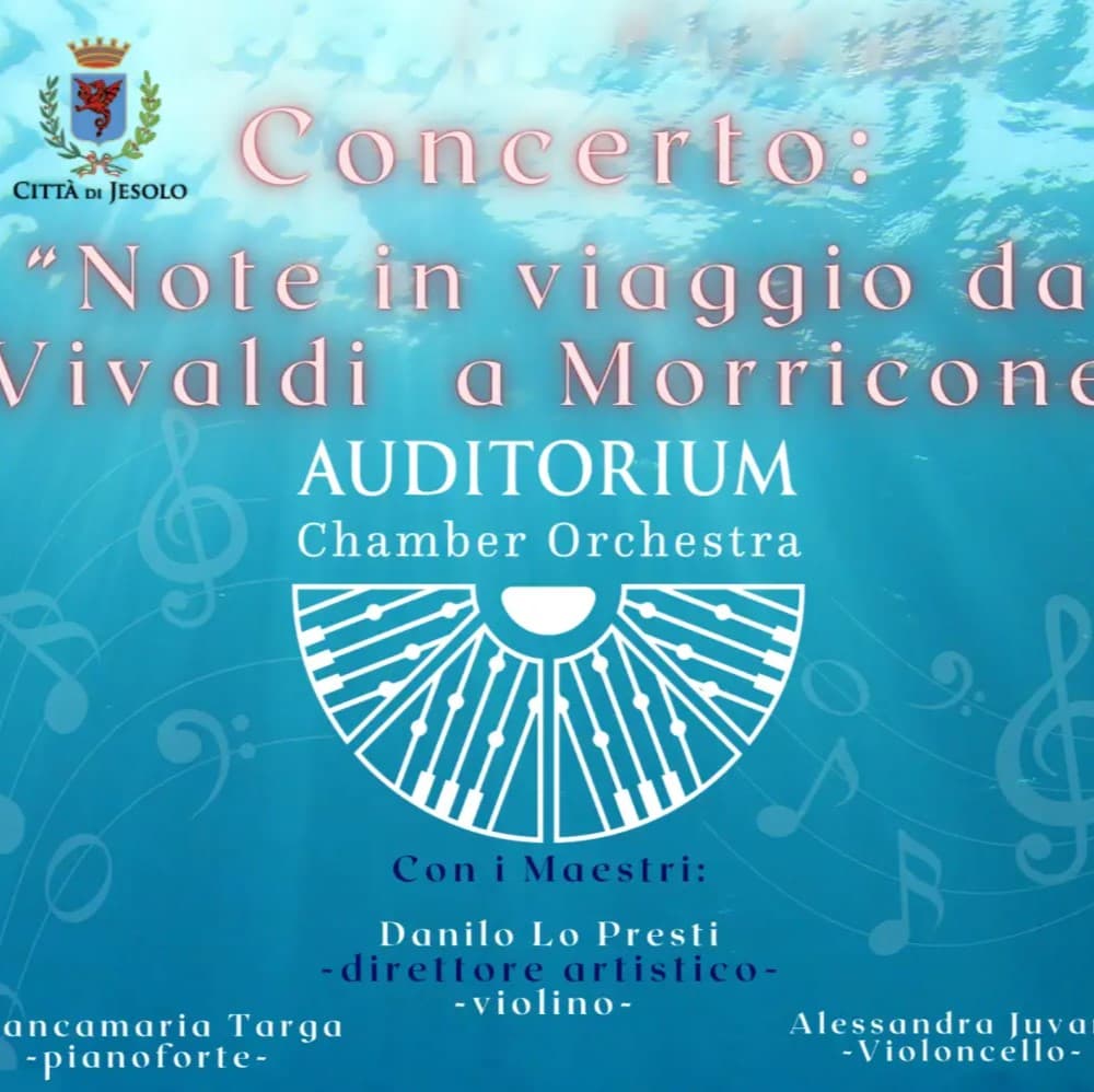 Concerto "Note in viaggio da Vivaldi a Morricone"